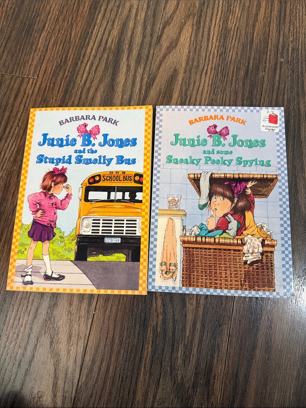 Scholastic Junie B. Jones Book Set - Yellow, Blue, Pink, Green